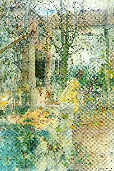 Carl Larsson moter Germany oil painting art